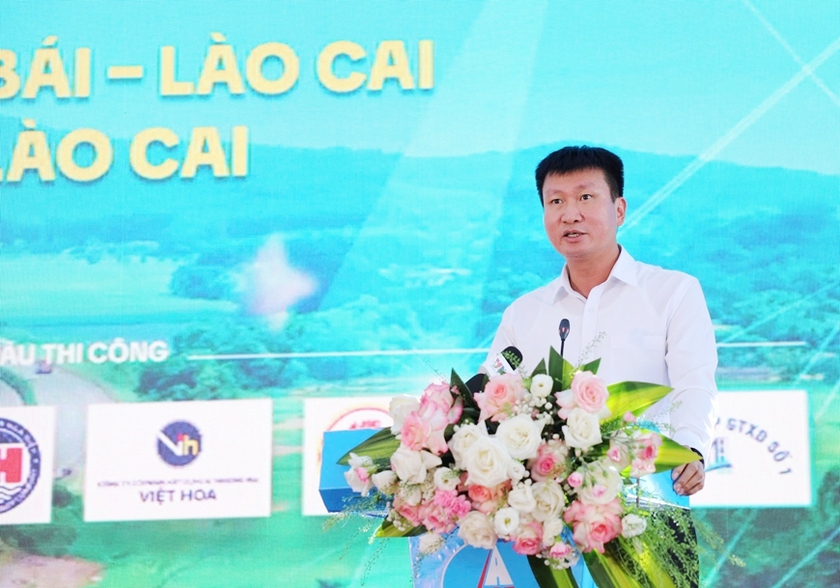 Khởi công dự án mở rộng đoạn Yên Bái - Lào Cai thuộc cao tốc Nội Bài - Lào Cai - Ảnh 5.