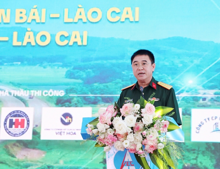 Khởi công dự án mở rộng đoạn Yên Bái - Lào Cai thuộc cao tốc Nội Bài - Lào Cai - Ảnh 4.