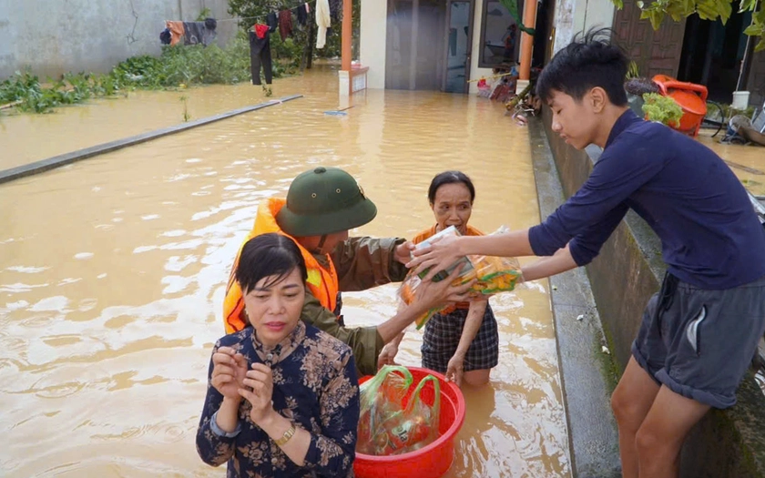 Vùng Nông Cống, Thanh Hoá vẫn mênh mông nước - Ảnh 3.