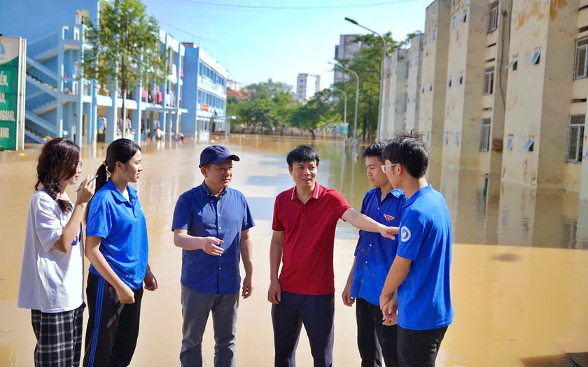 Trường Đại học Sư phạm Thái Nguyên thông tin về an toàn cho sinh viên bị ngập lụt - Ảnh 3.