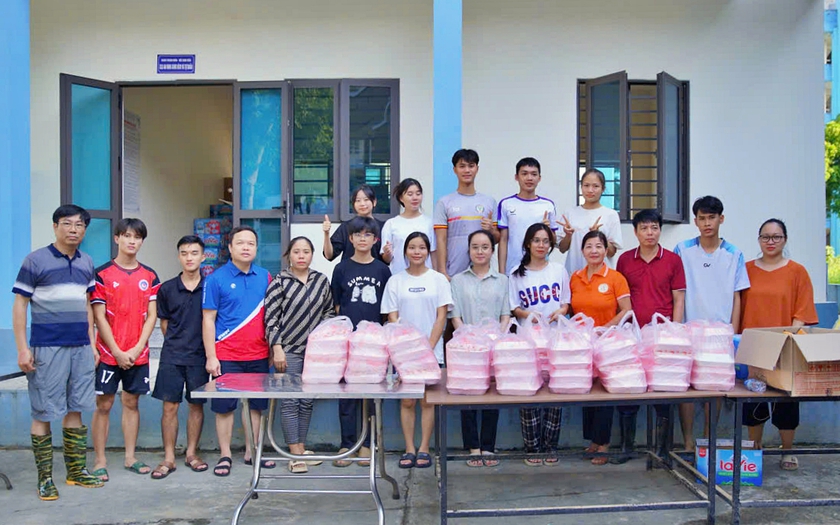 Trường Đại học Sư phạm Thái Nguyên thông tin về an toàn cho sinh viên bị ngập lụt - Ảnh 5.