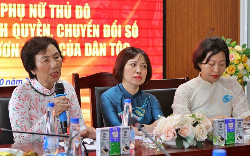 Phát huy vai trò phụ nữ Thủ đô trong xây dựng Đảng, chính quyền, chuyển đổi số - Ảnh 3.