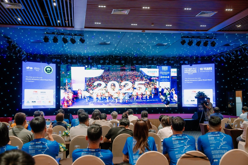 Quảng Ninh: Giải Marathon quốc tế Di sản Hạ Long được cấp Nhãn Thế giới - Ảnh 1.