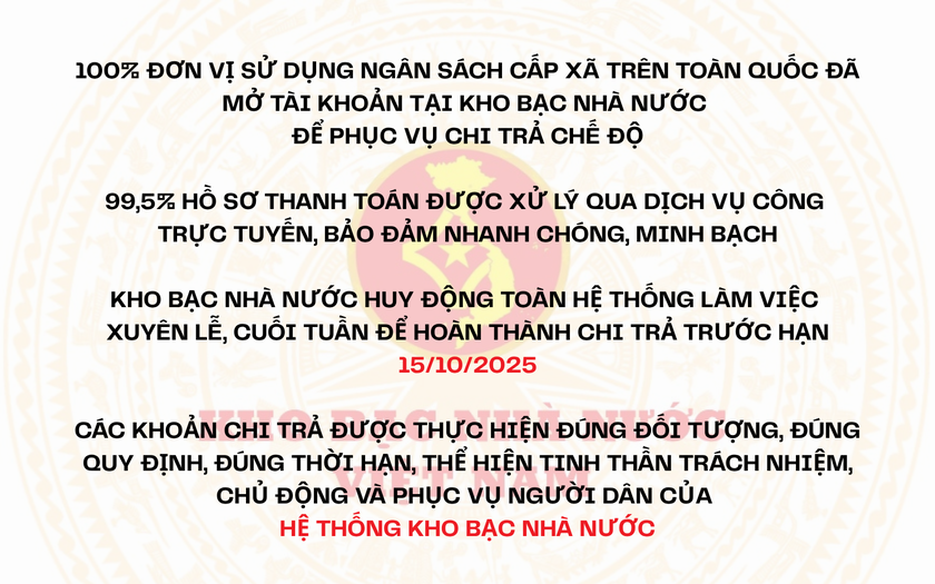 Kho bạc Nhà nước nỗ lực đẩy nhanh tiến độ thanh toán, chi trả chế độ theo Nghị định số 178/2024/NĐ-CP - Ảnh 1.