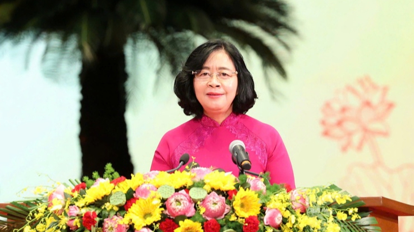 Bà Bùi Thị Minh Hoài tái đắc cử Bí thư Thành ủy Hà Nội nhiệm kỳ 2025–2030 - Ảnh 2.