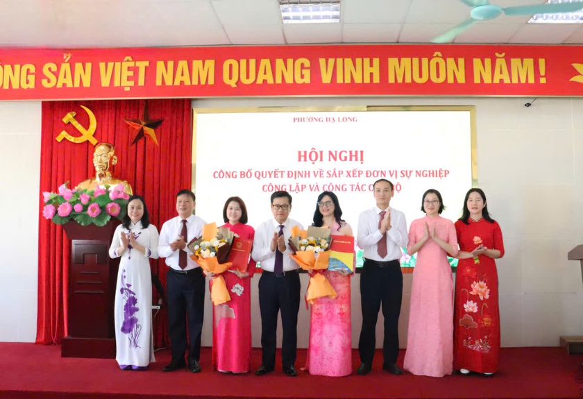Quảng Ninh: Thực hiện sáp nhập các trường học mầm non, phổ thông công lập thuộc cấp xã - Ảnh 1.