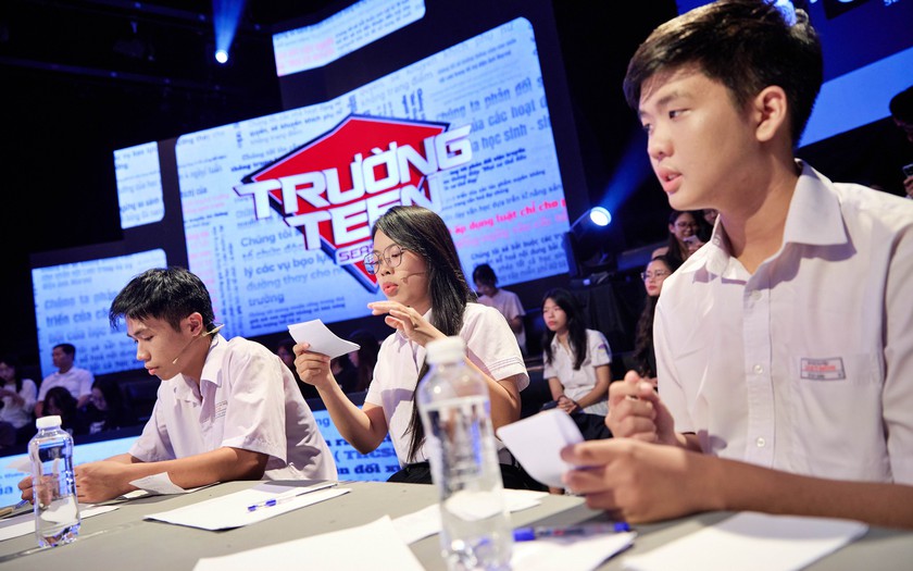 Chung kết Trường Teen 2025: Khi học sinh tranh biện về "cạnh tranh học đường" - Ảnh 2.