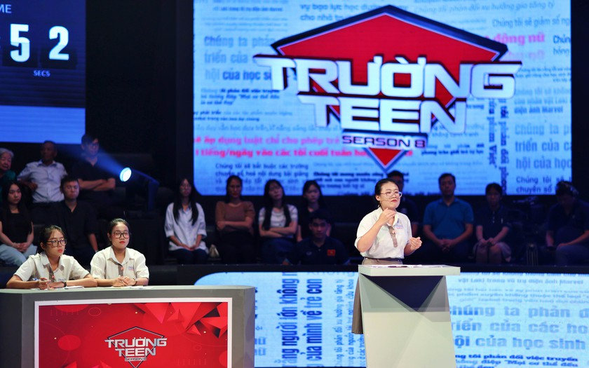 Chung kết Trường Teen 2025: Khi học sinh tranh biện về "cạnh tranh học đường" - Ảnh 7.