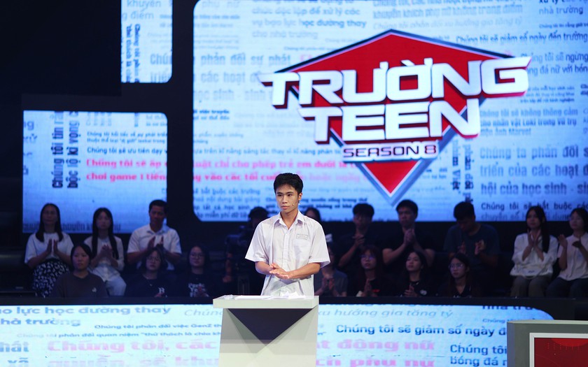Chung kết Trường Teen 2025: Khi học sinh tranh biện về "cạnh tranh học đường" - Ảnh 8.