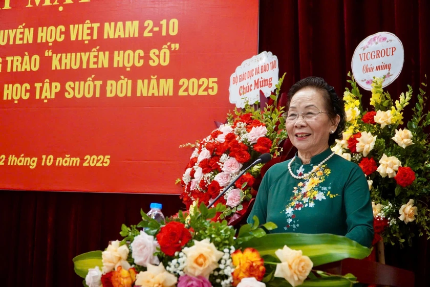 Kỷ niệm 29 năm Ngày Khuyến học Việt Nam 2/10: Gần 3 thập kỷ đồng hành cùng sự phát triển của đất nước - Ảnh 4.