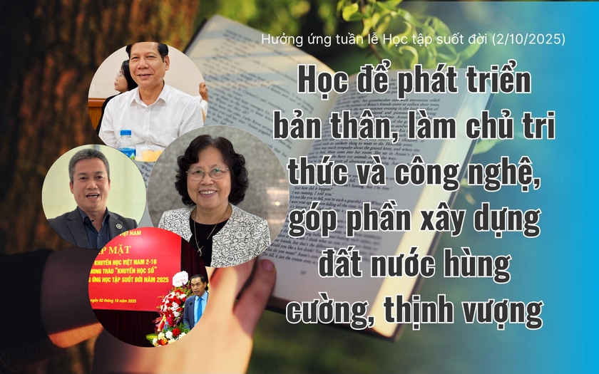 Học để làm chủ tri thức và công nghệ trong thời đại mới. Ảnh minh hoạ: CDKH.