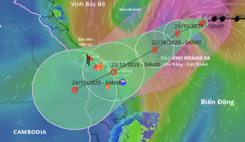 Trung Bộ mưa lớn kéo dài đến hết tháng 10 - Ảnh 1.