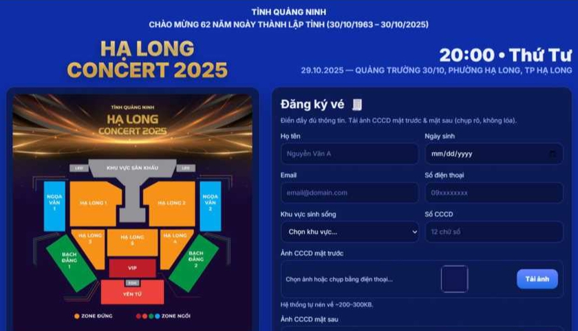 Quảng Ninh: Trong 90 phút đã có 19.000 vé concert Hạ Long 2025 được đăng ký - Ảnh 2.