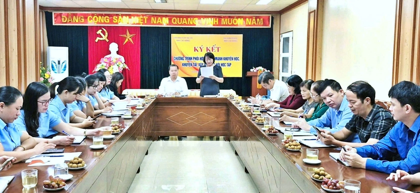 Hội Khuyến học tỉnh Cao Bằng: Phối hợp, đẩy mạnh khuyến học, khuyến tài, xây dựng xã hội học tập giai đoạn 2025-2030 - Ảnh 2.
