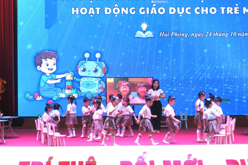 Hải Phòng: Công nghệ và trí tuệ nhân tạo trở thành công cụ hỗ trợ đắc lực cho giáo dục mầm non - Ảnh 2.