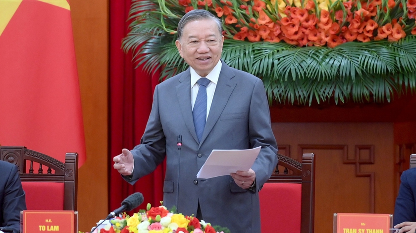 Tổng Bí thư Tô Lâm chia sẻ kỳ vọng với các nhà Việt Nam học - Ảnh 1.