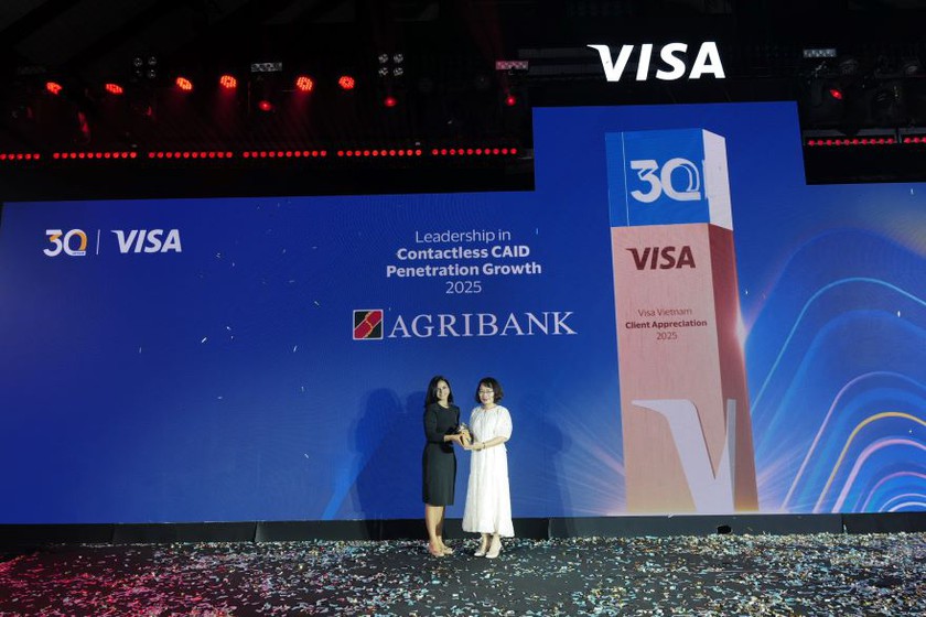 Agribank được Visa vinh danh: Bước tiến mới trên hành trình hiện đại hóa thanh toán số - Ảnh 1.