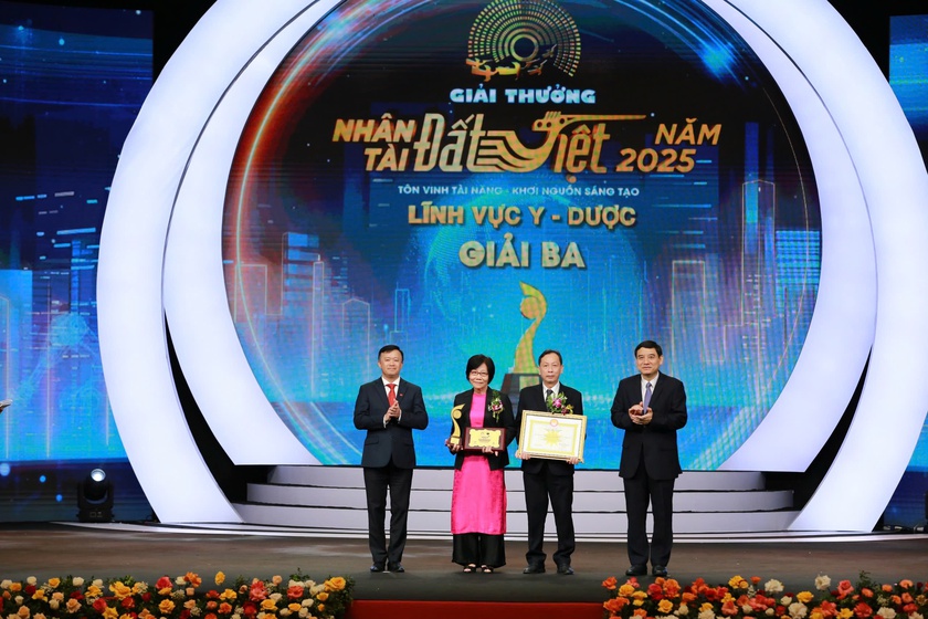Tác giả/nhóm tác giả các công trình đạt Giải thưởng "Nhân tài Đất Việt" năm 2025 thuộc lĩnh vực Y - Dược- Ảnh 5. Tác giả/nhóm tác giả các công trình đạt Giải thưởng "Nhân tài Đất Việt" năm 2025 thuộc lĩnh vực Y - Dược- Ảnh 5.