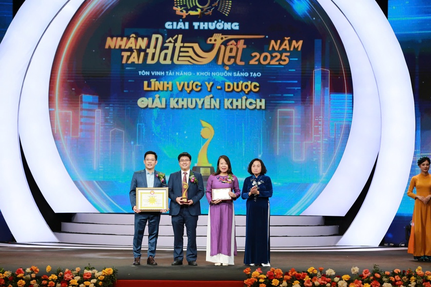 Tác giả/nhóm tác giả các công trình đạt Giải thưởng "Nhân tài Đất Việt" năm 2025 thuộc lĩnh vực Y - Dược- Ảnh 7. Tác giả/nhóm tác giả các công trình đạt Giải thưởng "Nhân tài Đất Việt" năm 2025 thuộc lĩnh vực Y - Dược- Ảnh 7.