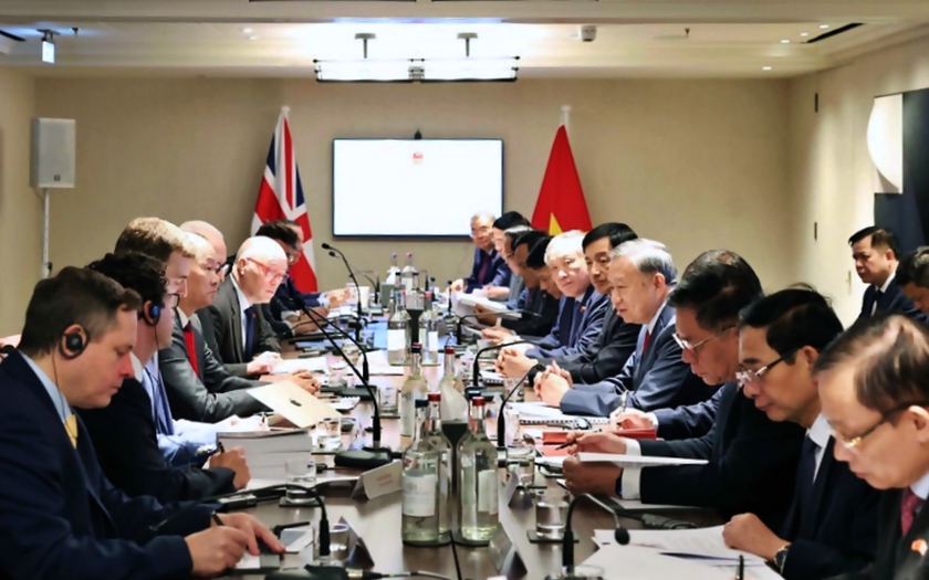 Tổng Bí thư Tô Lâm dự tọa đàm với các chuyên gia công nghệ hàng đầu của Anh và thế giới  - Ảnh 1.