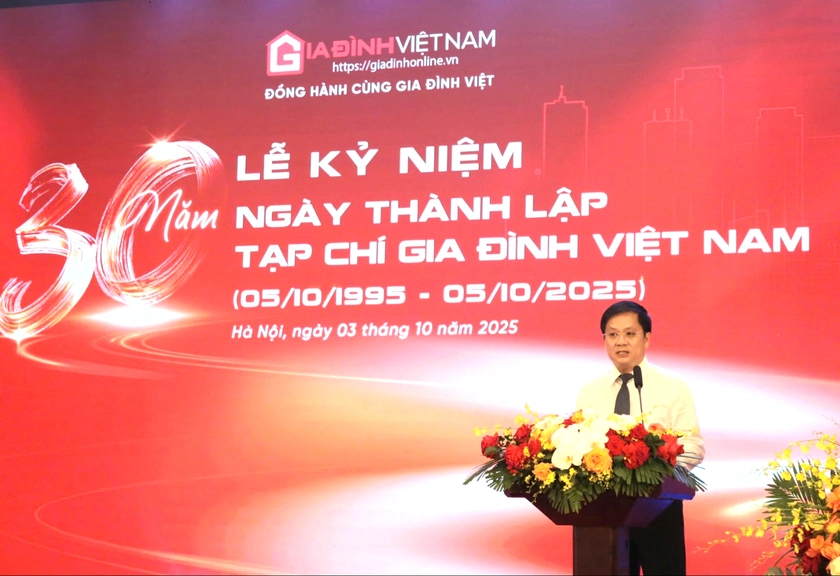 30 năm Tạp chí Gia đình Việt Nam: Hành trình xây dựng, phát triển, lan tỏa giá trị nhân văn - Ảnh 2.