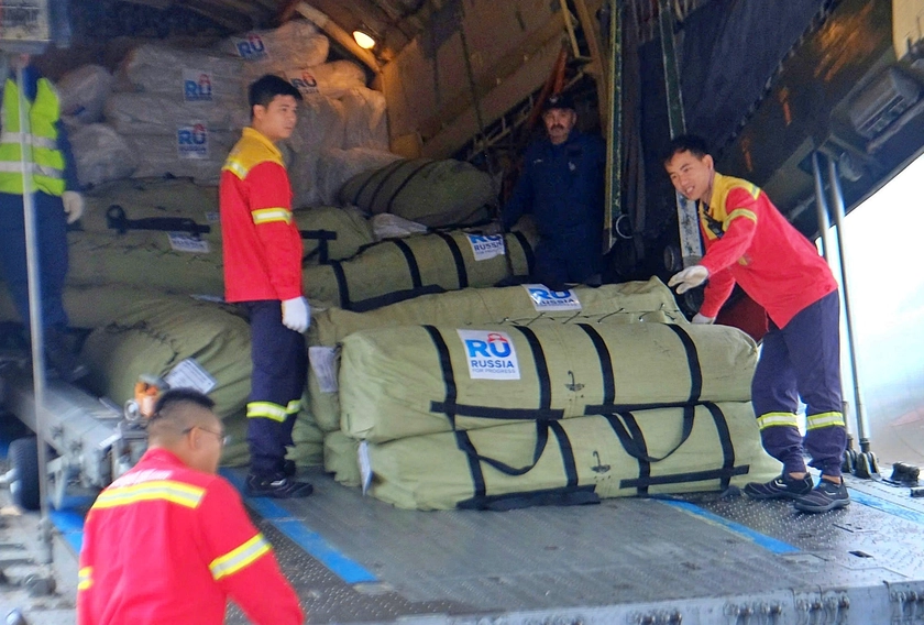 Hàng viện trợ khẩn cấp của Liên bang Nga đang đến Huế - Ảnh 3.