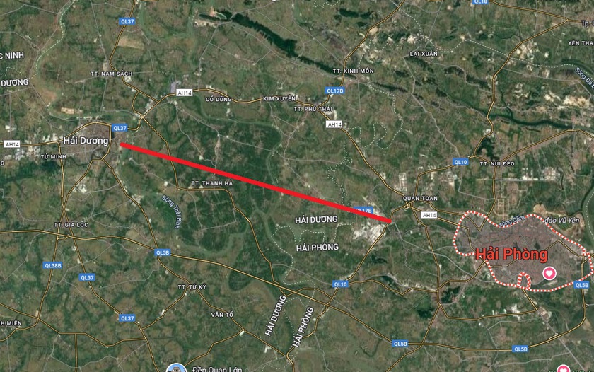 Hải Phòng: Đề xuất đầu tư tuyến đường Đông – Tây hơn 19.000 tỷ đồng theo hình thức BT - Ảnh 1.