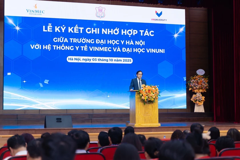 Trường Đại học Y Hà Nội, Vinmec và VinUni hợp tác xây dựng hệ sinh thái học thuật y tế chuẩn thế giới- Ảnh 4.