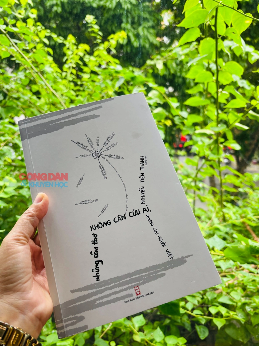 "Thơ không cần cứu ai"- một tập văn không dành cho đám đông, mà cứu người đang "chết đuối" trong...chính mình! - Ảnh 1.