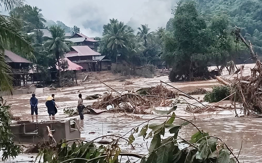 Ngập lụt diện rộng tại các tỉnh Thái Nguyên, Bắc Ninh, Lạng Sơn, Cao Bằng và nguy cơ ngập lụt tại các vùng trũng thấp ven sông. Ảnh minh hoạ: IT