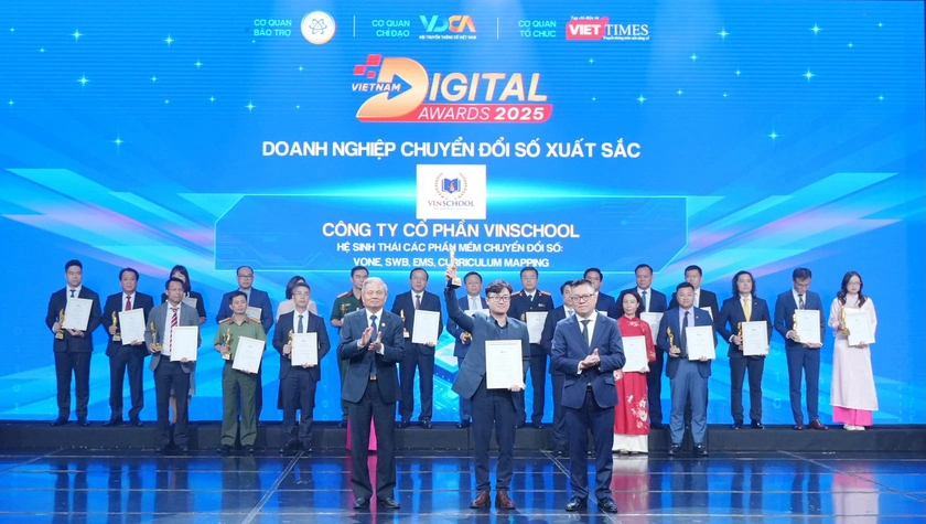 4 giải pháp công nghệ giúp Vinschool đạt giải “Doanh nghiệp chuyển đổi số xuất sắc 2025” - Ảnh 1.