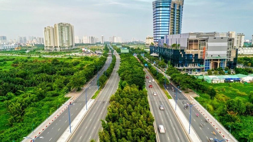 Thành phố Hồ Chí Minh xây dựng làn đường dành riêng cho xe đạp - hướng tới giao thông xanh - Ảnh 1.
