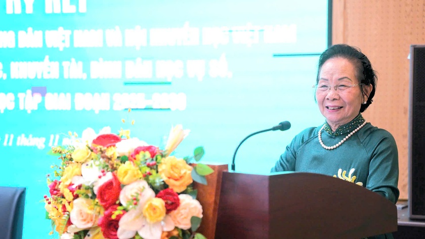 Hội Khuyến học Việt Nam và Hội Nông dân Việt Nam ký kết chương trình phối hợp giai đoạn 2025-2030 - Ảnh 5.