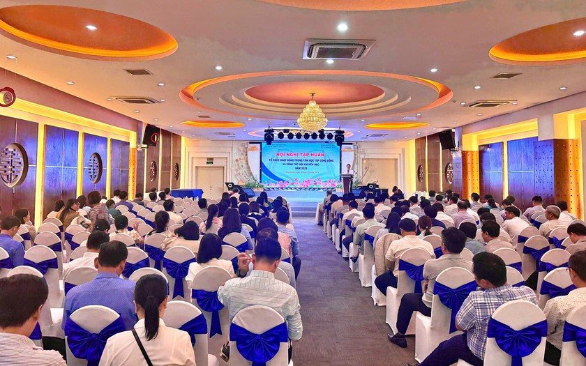 Khánh Hoà tập huấn công tác tổ chức hoạt động của trung tâm học tập cộng đồng - Ảnh 2.