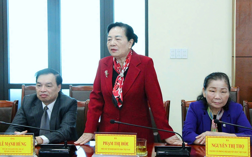 Trung ương Hội Khuyến học Việt Nam trao hỗ trợ học bổng tại Vân Đồn, Cô Tô (Quảng Ninh) - Ảnh 5.