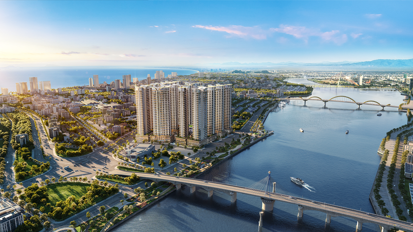 Khu cảnh quan bờ Đông sông Hàn nâng tầm không gian sống tại Capital Square- Ảnh 1.