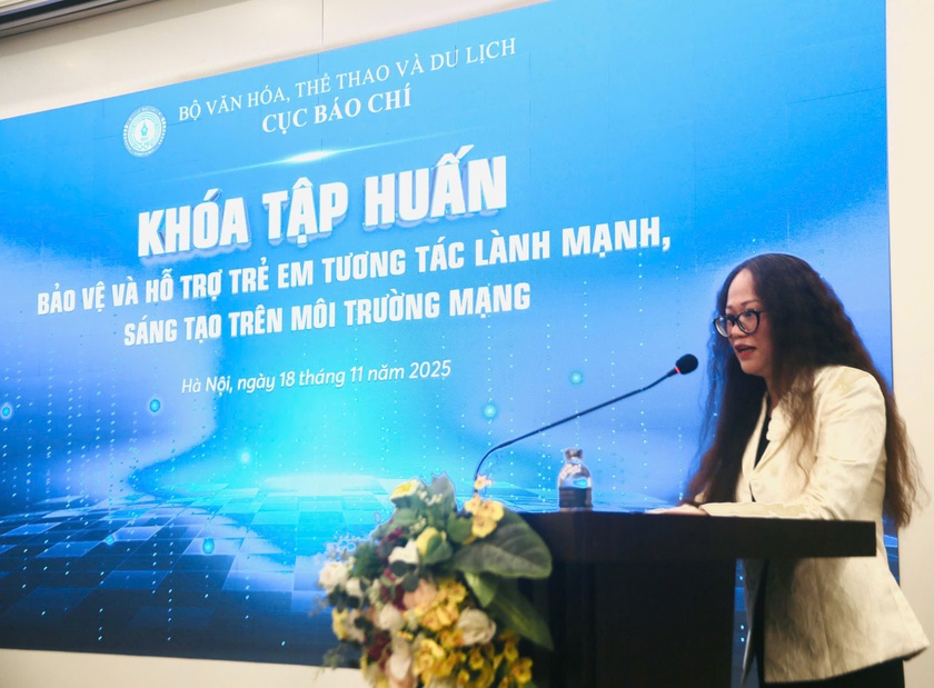 Phát huy vai trò của báo chí trong bảo vệ trẻ em trên môi trường mạng - Ảnh 2.