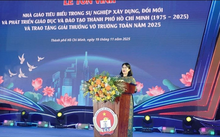 Tôn vinh nhà giáo tiêu biểu Thành phố Hồ Chí Minh và trao tặng Giải thưởng Võ Trường Toản lần thứ 28  - Ảnh 2.