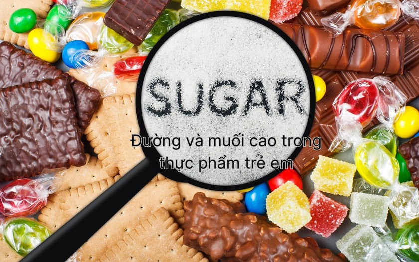 UNICEF Việt Nam từng cảnh báo tỉ lệ đường và muối rất cao, gây nguy cơ lớn cho sức khỏe lâu dài. Ảnh minh hoạ: PV