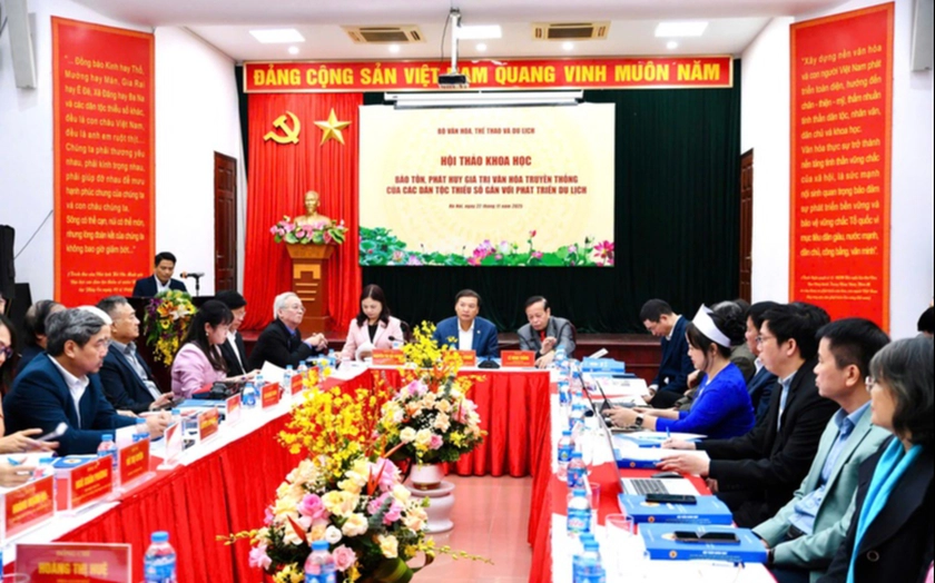 Biến giá trị văn hóa của đồng bào dân tộc thiểu số thành tài sản và gắn với phát triển du lịch - Ảnh 1.