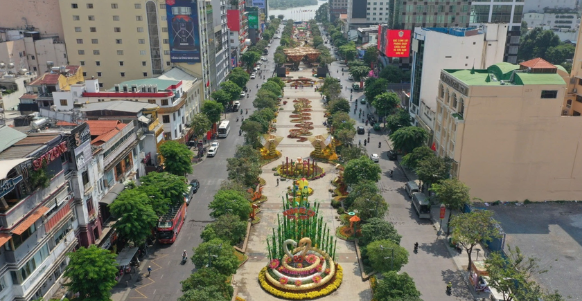 Những điểm mới xuất hiện tại Đường hoa Nguyễn Huệ Tết 2026- Ảnh 1.