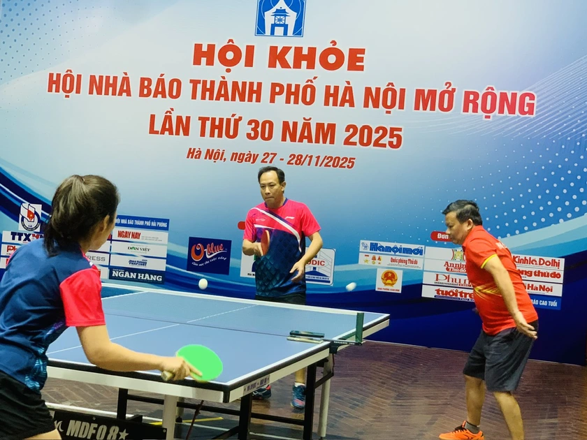 Dấu ấn 30 năm sân chơi thể thao, giao lưu của người làm báo Thủ đô - Ảnh 8.