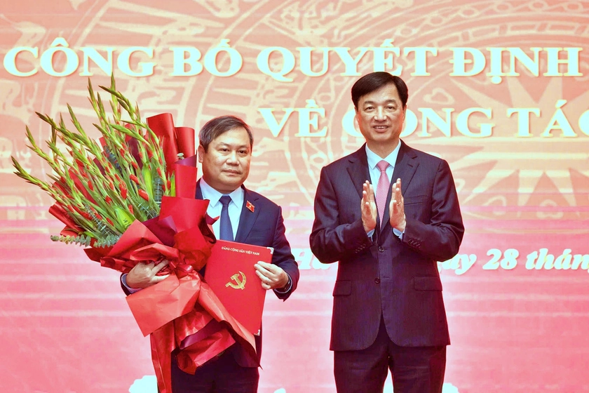 Bí thư Tỉnh ủy Quảng Ninh Vũ Đại Thắng làm Phó Bí thư Thành ủy Hà Nội - Ảnh 1.