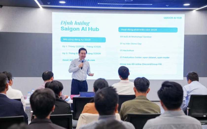 Ra mắt Saigon AI Hub - nền tảng thúc đẩy R&D AI và chuyển đổi số quốc gia - Ảnh 2.