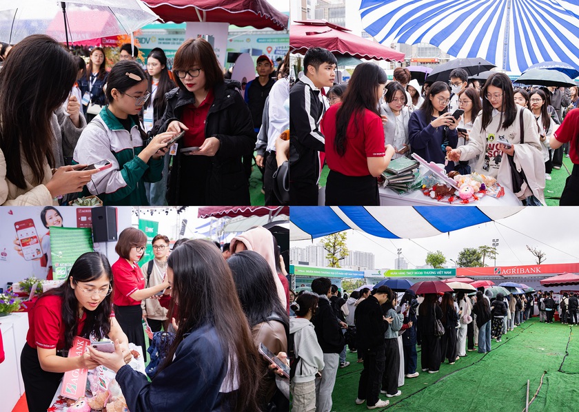 Agribank đồng hành cùng Ngày hội tuyển dụng 2025 Học viện Tài chính, mang đến cơ hội việc làm cho hàng nghìn sinh viên - Ảnh 5.