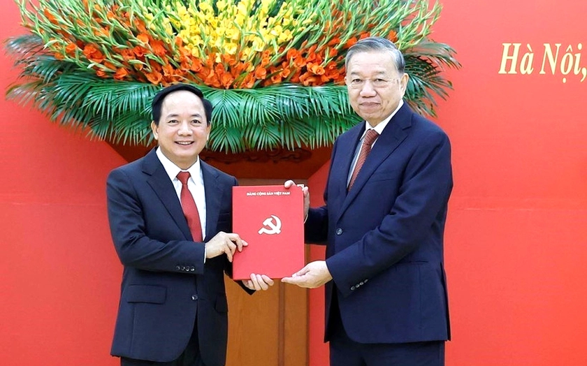 Bổ nhiệm Đại tướng Trịnh Văn Quyết giữ chức Trưởng Ban Tuyên giáo và Dân vận Trung ương - Ảnh 1.