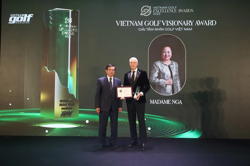 Chủ tịch Tập đoàn BRG được vinh danh 2 giải thưởng lớn tại Vietnam Golf Excellence Awards 2025 - Ảnh 2.