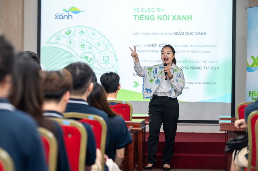 Tiếng nói Xanh mùa 3 bứt phá với lượng thí sinh tăng gần gấp đôi, phủ sóng 34 tỉnh, thành - Ảnh 2.