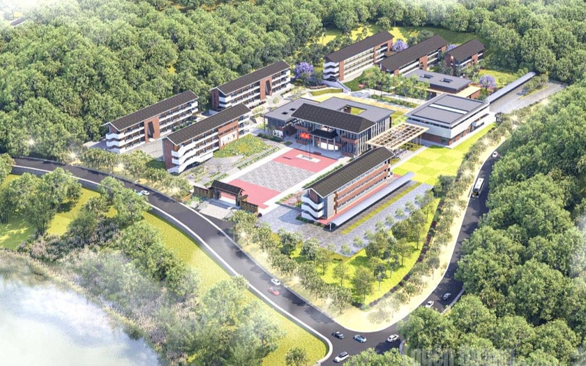Đồng loạt lễ khởi công xây dựng các trường phổ thông nội trú liên cấp tại các xã biên giới đất liền - Ảnh 1.