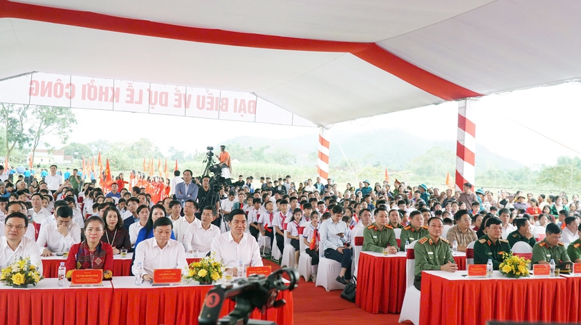 Khởi công xây dựng 9 trường học liên cấp ở Nghệ An - Ảnh 2.